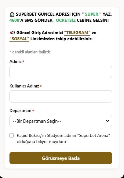 superbet canlı destek